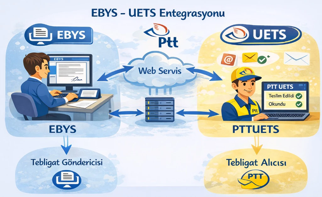 Ulusal Elektronik Tebliğat Sistemi (Kağıtsız Ofis ve Otonom Sistem)